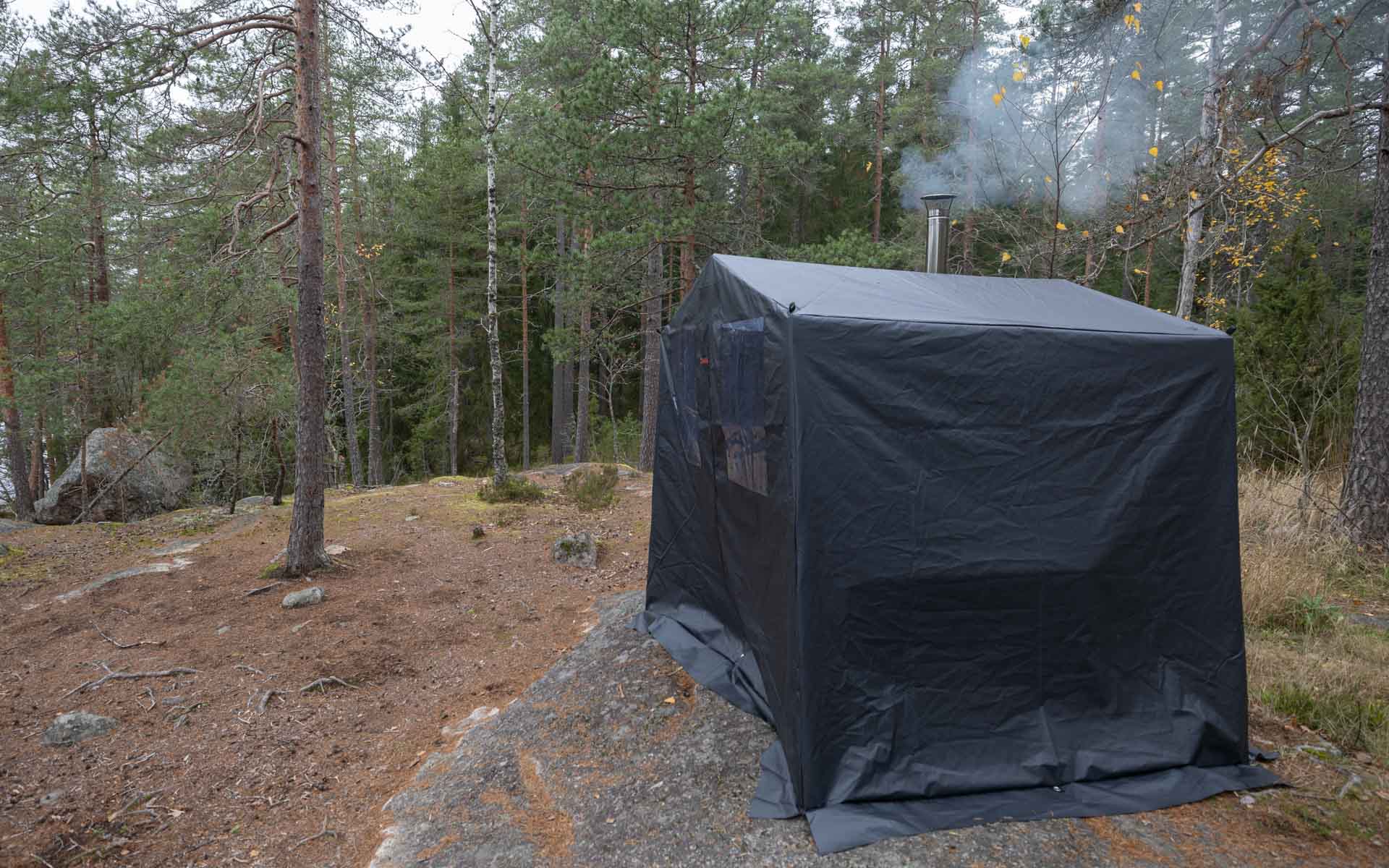 Telttasaana ja Narvi Telttakiuas– lämmin parivaljakko